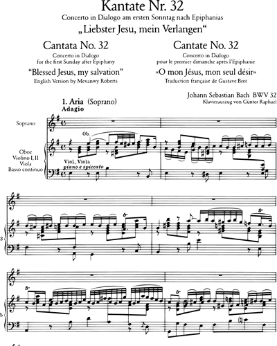 Kantate BWV 32 „Liebster Jesu, mein Verlangen“