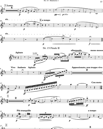 Clarinet 1 in A