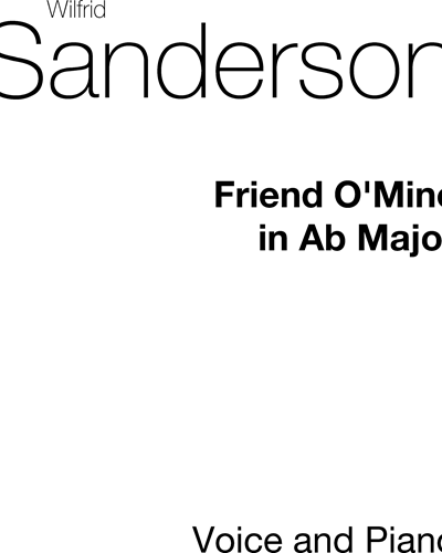 Friend O' Mine No. 3