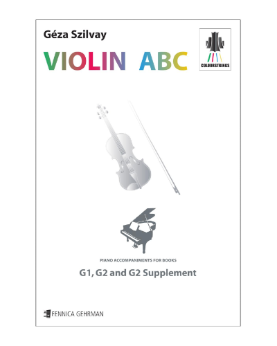 Colourstrings Violin ABC: Piano Accompaniment for Books G1, G2 and G2 Supplement