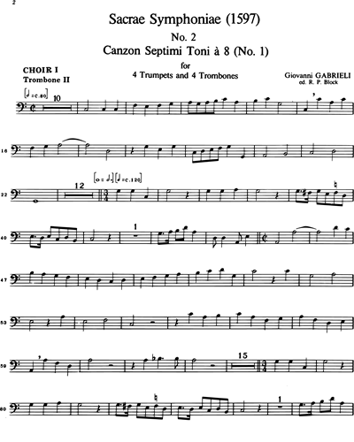 [Choir 1] Trombone 2