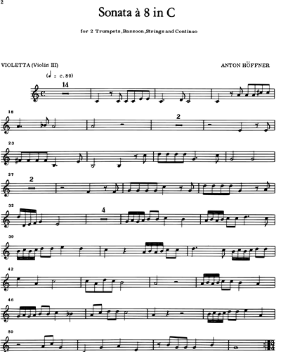 Violetta/Violin 3 (Alternative)