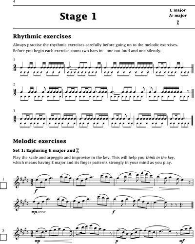 Improve your sight-reading! Flute Levels 6-8