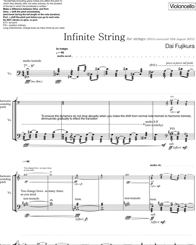 Infinite String