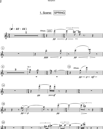 Soprano Saxophone/Alto Saxophone/Baritone Saxophone