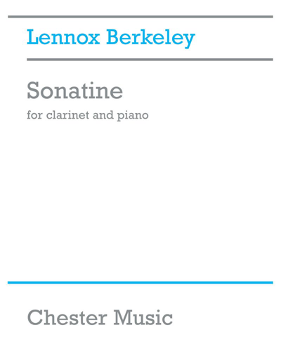 Sonatine for Clarinet and Piano