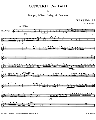 [Solo] Trumpet in C (Alternative)
