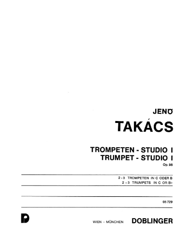 Trumpet Studio I, op. 98