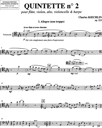 Quintette n. 2 Op. 223