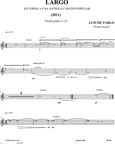 Violin 1 Desk 11 & Violin 1 Desk 12