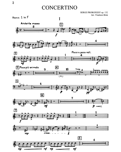 Cello Concertino in G minor, op. 132