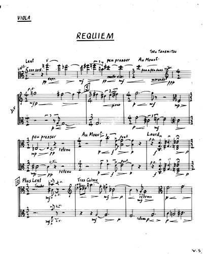 Requiem for strings