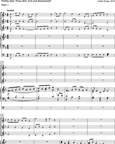 Full Score & Organ & Timpani
