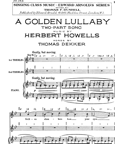 A Golden Lullaby