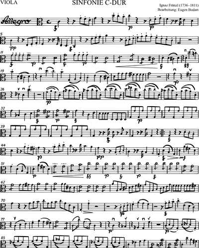 Sinfonie in C-dur