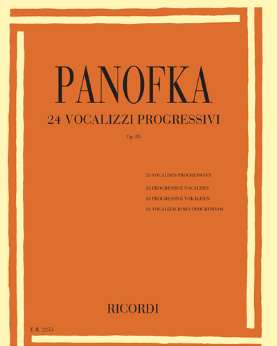 24 Vocalizzi progressivi Op. 85