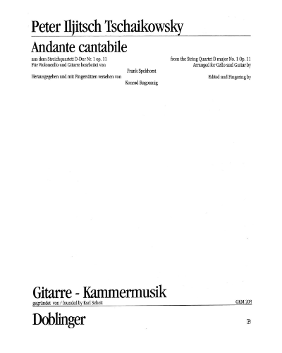 Andante Cantabile in D major 