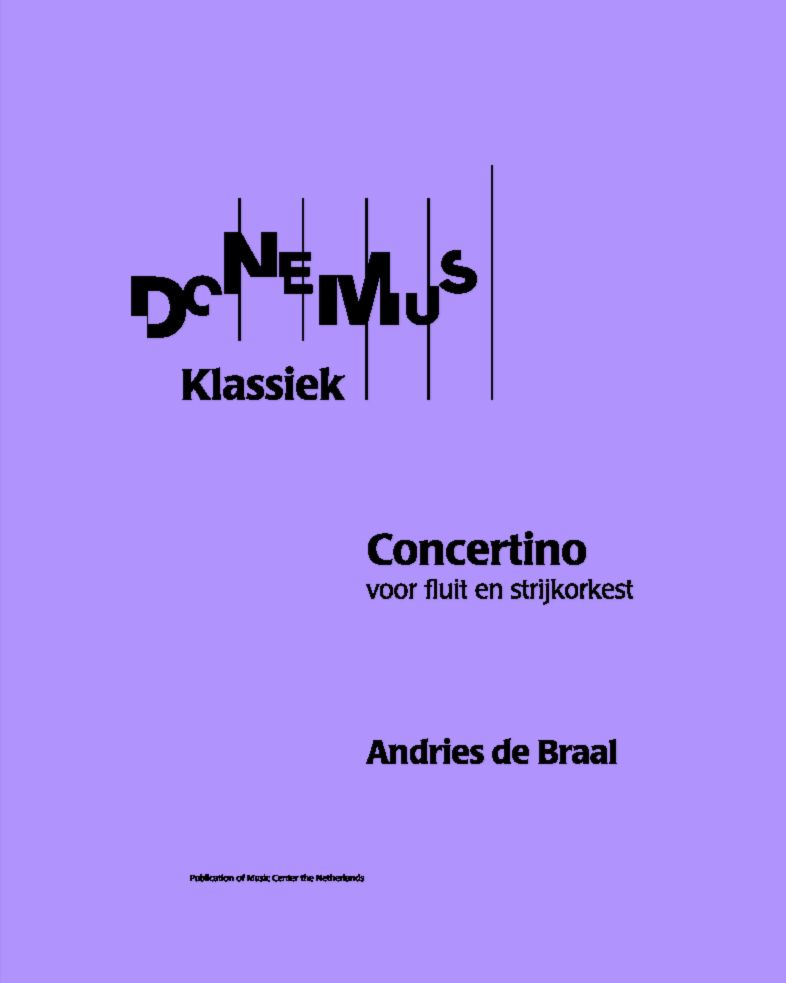 Concertino for Flute and String Orchestra