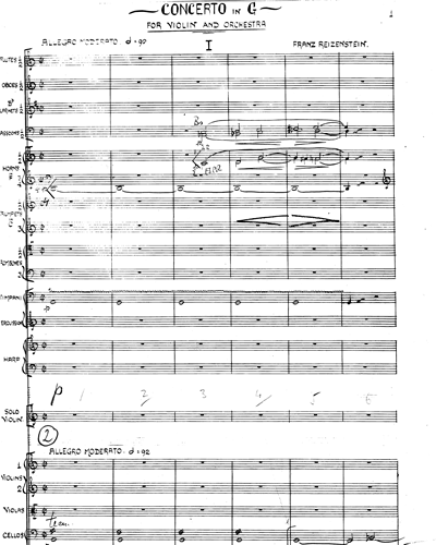 Concerto in G Op. 31