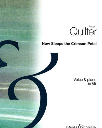 Now Sleeps the Crimson Petal, op. 3/2 (in G-flat)