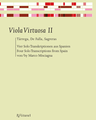 Viola Virtuosa II: Tárrega, De Falla, Sagreras