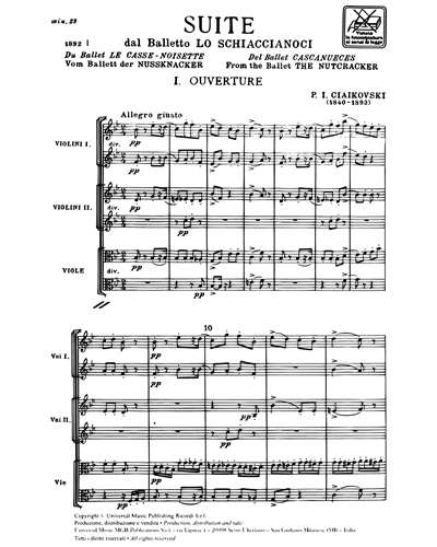 Lo Schiaccianoci  Op. 71a