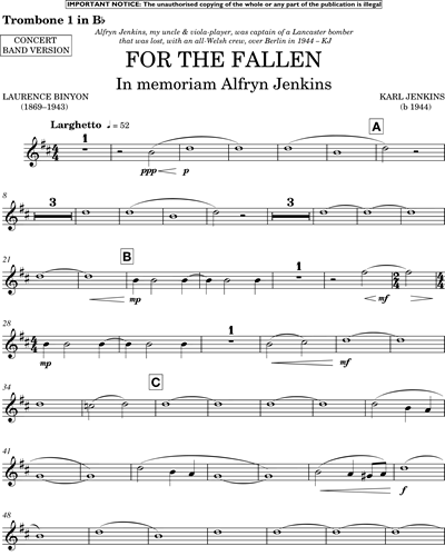 For the Fallen [Concert Band Version]