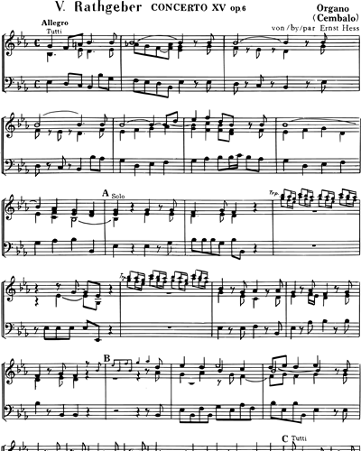 Concerto No. 15 in Eb major, op. 6