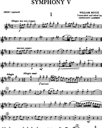 Oboe 1 (Optional)