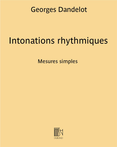 Intonations rhythmiques