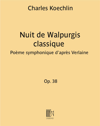Nuit de Walpurgis classique Op. 38