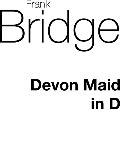 The Devon Maid (in D major)