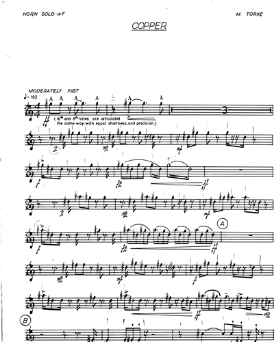 [Brass Quintet] Horn in F