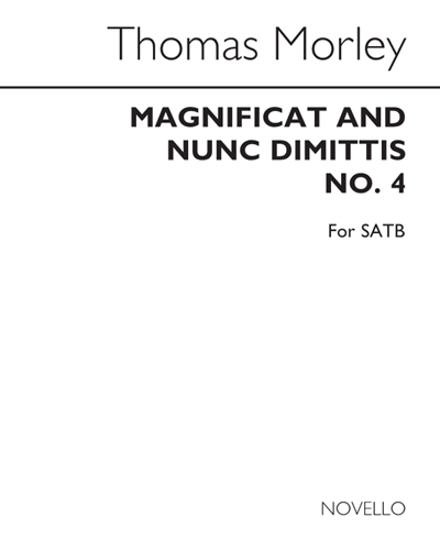 Magnificat and Nunc Dimittis, No. 4