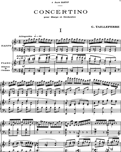 Concertino for Harp