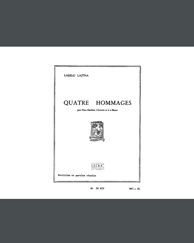 Quatre Hommages, Op. 42