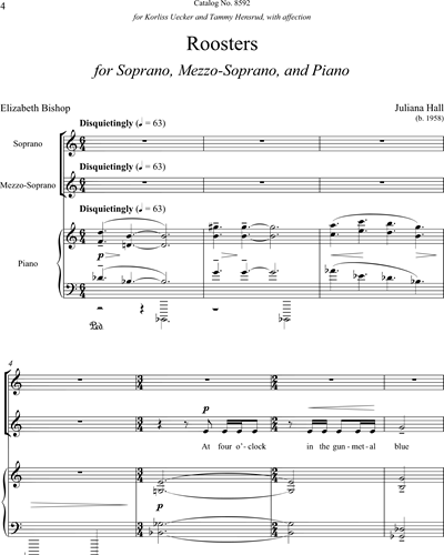 Soprano & Mezzo-soprano & Piano