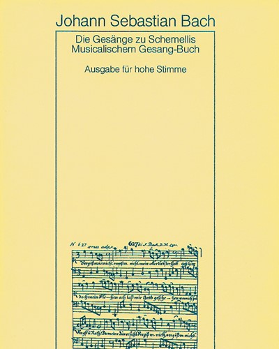 Schemelli Song Book 1736 & Six Lieder from the Notebook for Anna Magdalena Bach 1725