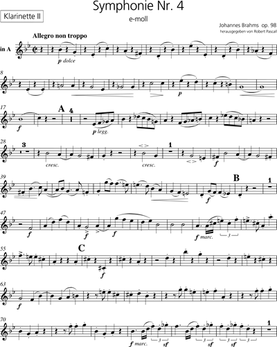 Clarinet in A 2/Clarinet in C