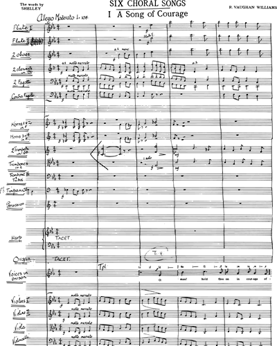Full Score & Unison Chorus