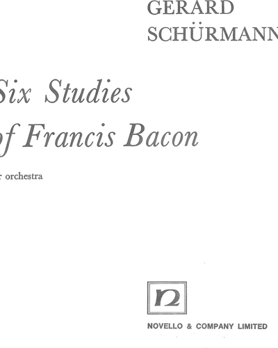 Six Studies of Francis Bacon