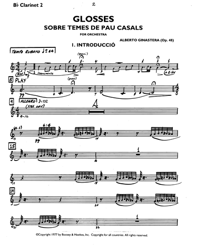 Glosses sobre temes de Pau Casals [Orchestral Version]