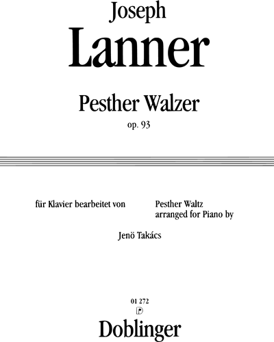 Pesther Walzer, op. 93