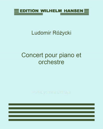 Concert pour piano et orchestre