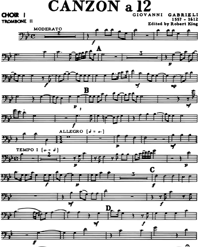 [Choir 1] Trombone 2