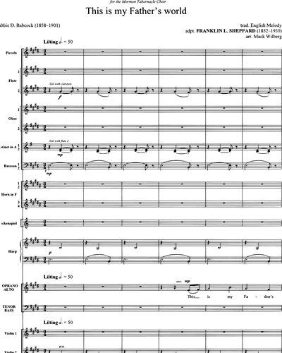 Full Score & Mixed Chorus