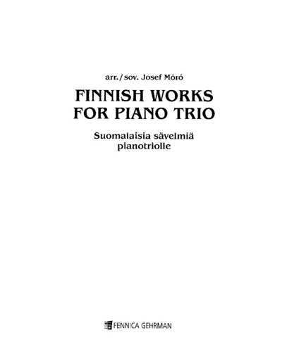 Finnish Works for Piano Trio 