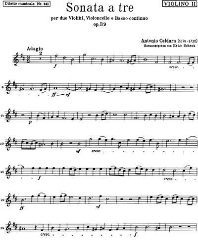Sonata a Tre in B minor, op. 1/9