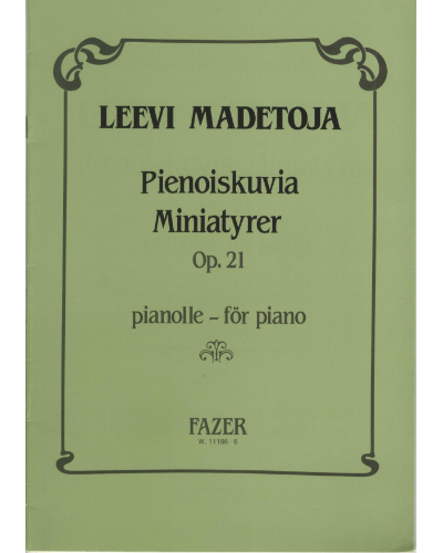 Pienoiskuvia / Miniatyrer, op. 21