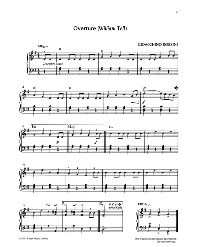 Overture from 'William Tell'